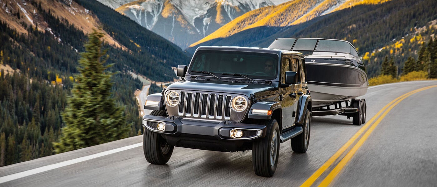 2020 Jeep Wrangler towing